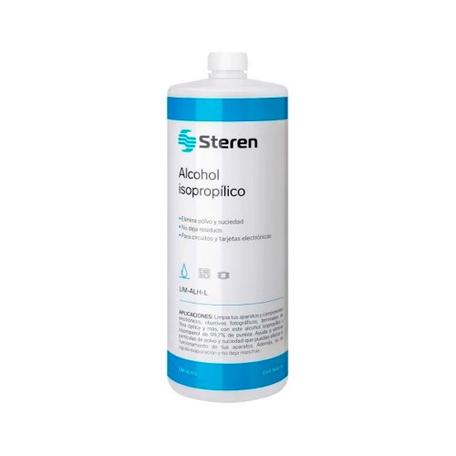 Steren - LIM-ALH-L - Alcohol isopropilico limpiador de circui