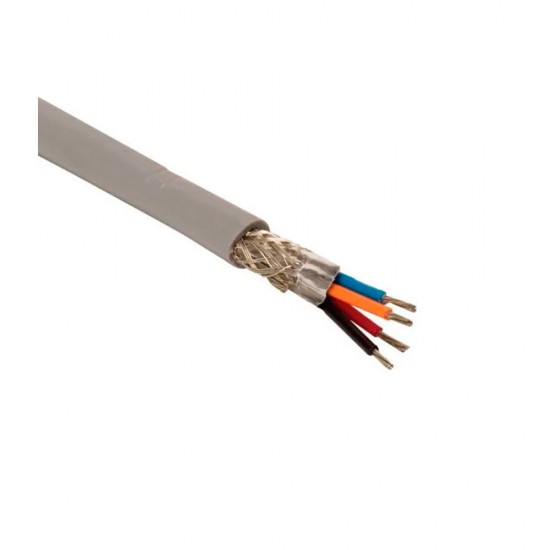 Steren - M-04X22MMD-305 - Cable multiconductor de 4 vias, 22 awg