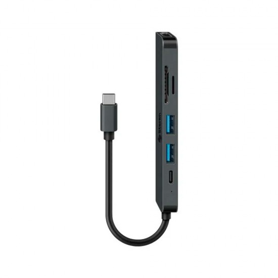 Steren - USB-4740 - Estacion de conexion usb 6 en 1