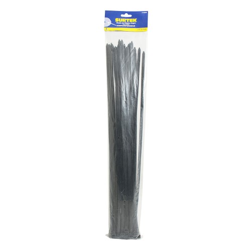 Surtek - 114211 - Cincho plástico 203 x 4.6 mm,50 piezas color negro