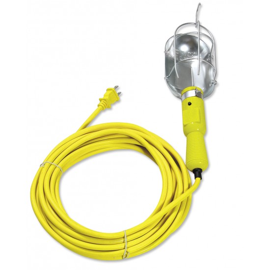 Surtek - 136096 - Lámpara de taller con canastilla metálic