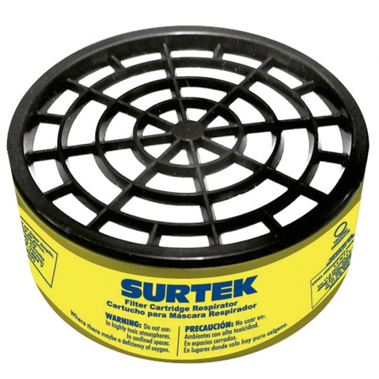 Surtek - 137357 - Cartucho para respirador para gases ácid