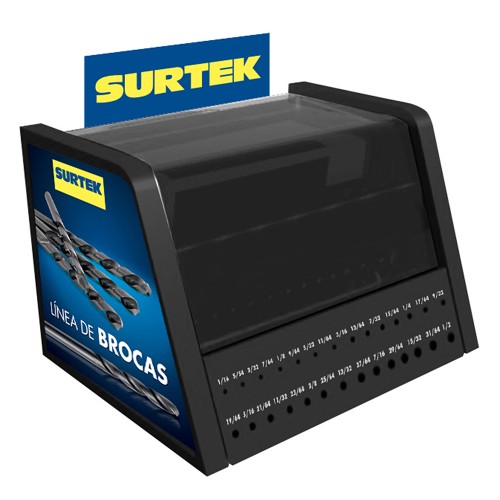 Surtek - EXBROCAS - Despachador brocas alta velocidad de cob