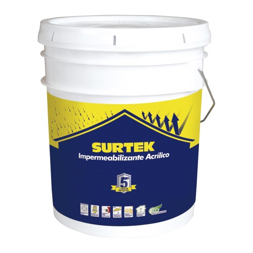 Surtek - IMT5 - Impermeabilizante color terracota 19l 5