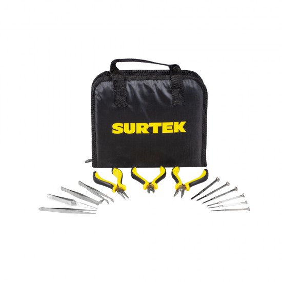 Surtek - JE14 - Juego de herramientas de precisión