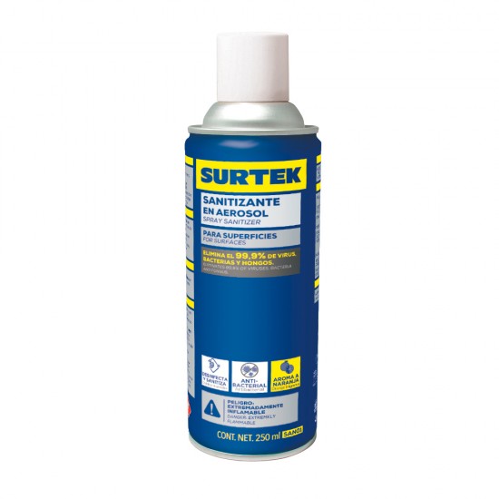 Surtek - SAN01 - Sanitizante en aerosol